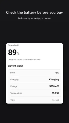 Battery Health Screenshots 1
